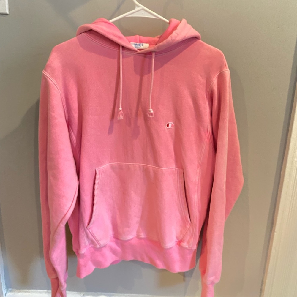 Pink champion sweatshirt
